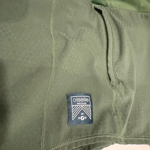 Oiselle Green Athletic Shorts - Picture 5 of 5